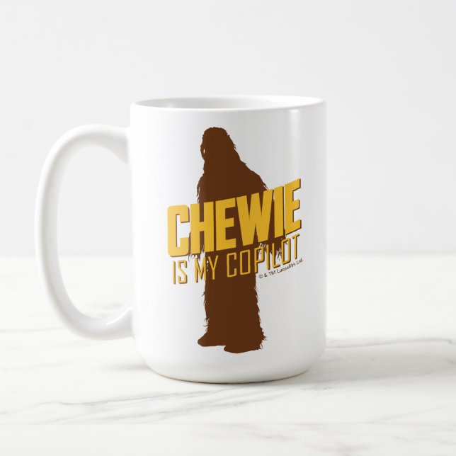 Chewie is My Copilot Coffee Mug (Left)
