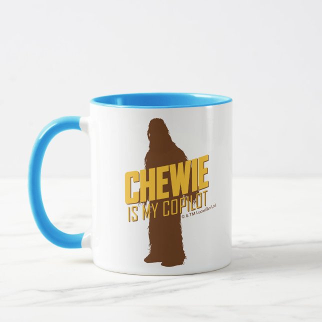 Chewie is My Copilot Mug (Left)
