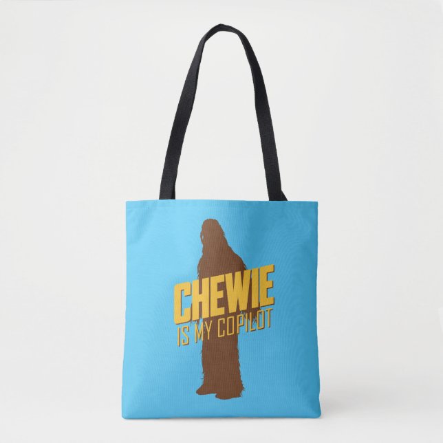 Chewie is My Copilot Tote Bag (Front)