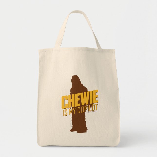 Chewie is My Copilot Tote Bag (Front)