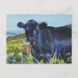 Chewing the cud postcard