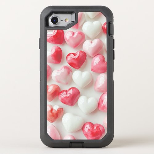 Chewy Candy Hearts OtterBox Defender iPhone SE87 Case