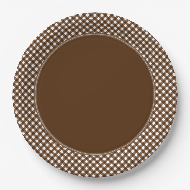 CHEX 14-BROWN-PAPER PLATES-2 PAPER PLATES (Front)
