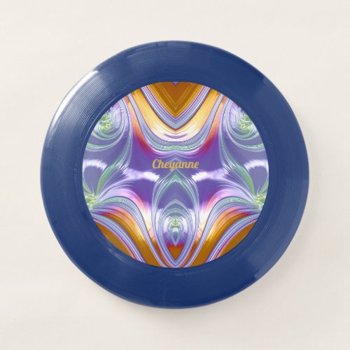 CHEYANNE  SATIN GLOW  Original Fractal Design  Wham_O Frisbee