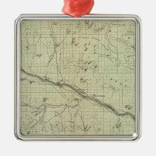 Cheyenne County, Nebraska Metal Ornament