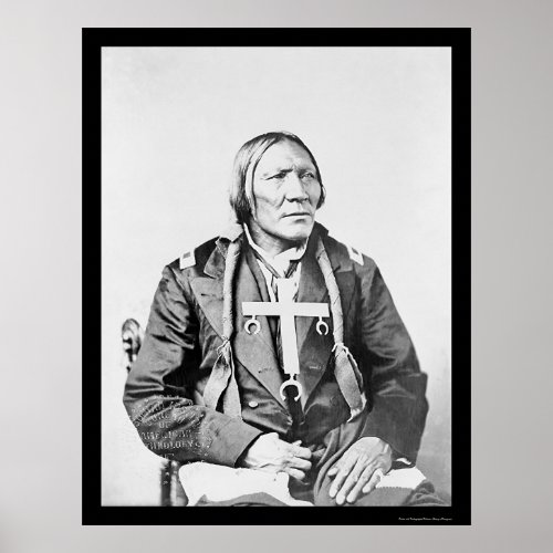 Cheyenne Indian Little Robe 1870 Poster