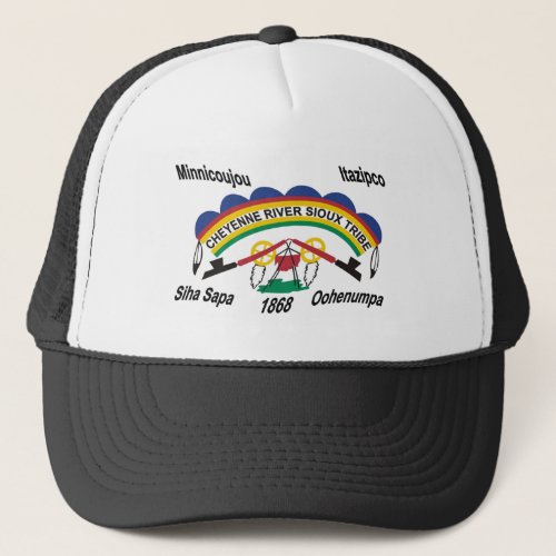 Cheyenne River Sioux Flag Hat