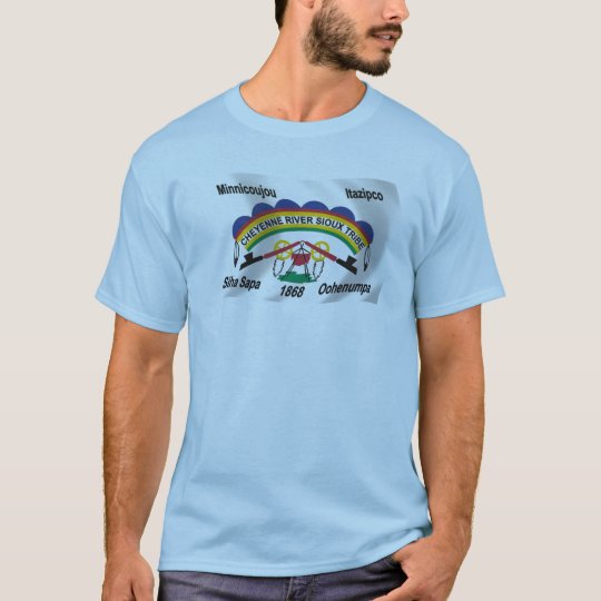 Cheyenne River Sioux Flag Shirt | Zazzle.com