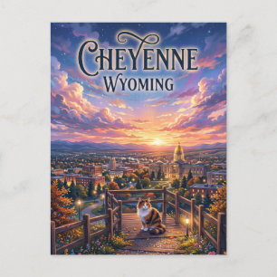 Cheyenne USA Postcard