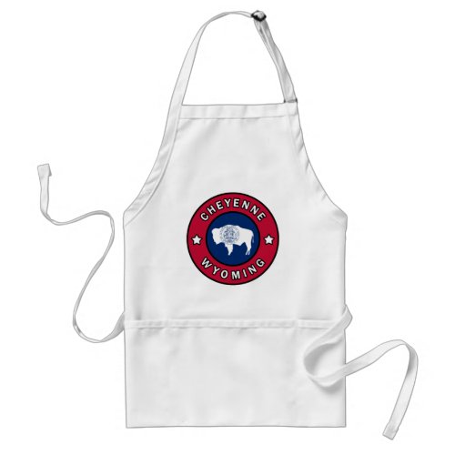 Cheyenne Wyoming Adult Apron