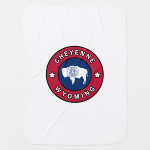 Cheyenne Wyoming Baby Blanket