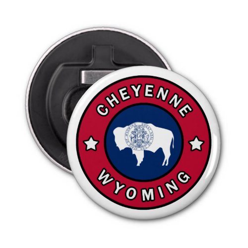 Cheyenne Wyoming Bottle Opener