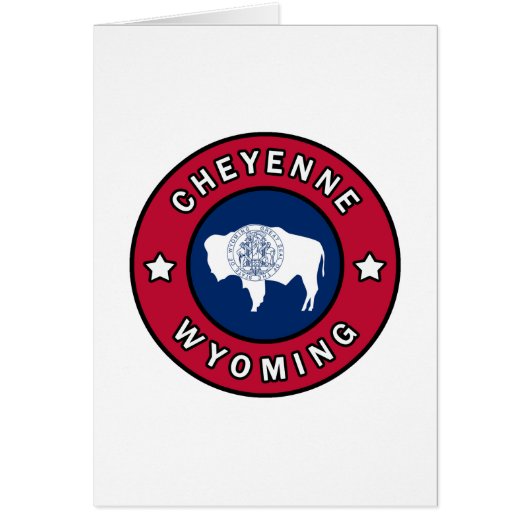 Cheyenne Wyoming Cards (Front)
