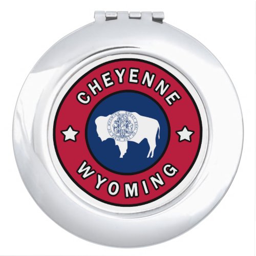 Cheyenne Wyoming Compact Mirror