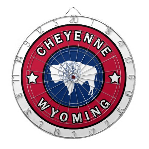 Cheyenne Wyoming Dart Board