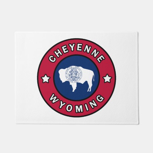 Cheyenne Wyoming Doormat