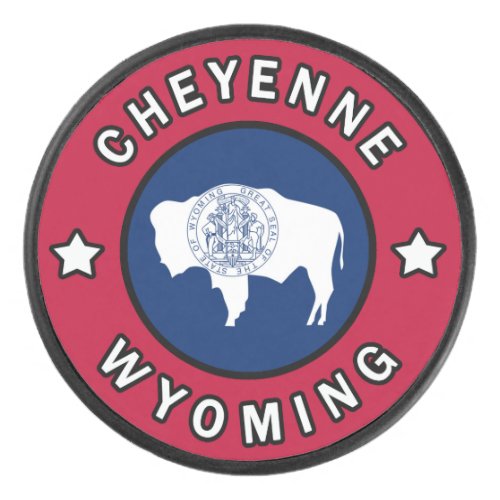 Cheyenne Wyoming Hockey Puck