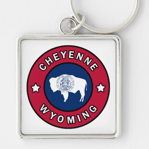 Cheyenne Wyoming Keychain