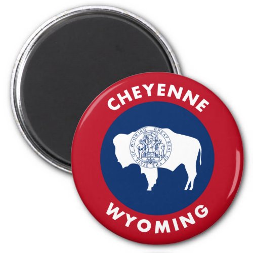 Cheyenne Wyoming Magnet