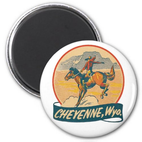 Cheyenne Wyoming  Magnet