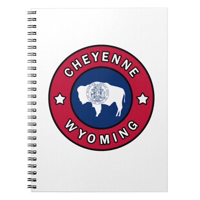 Cheyenne Wyoming Notebook (Front)