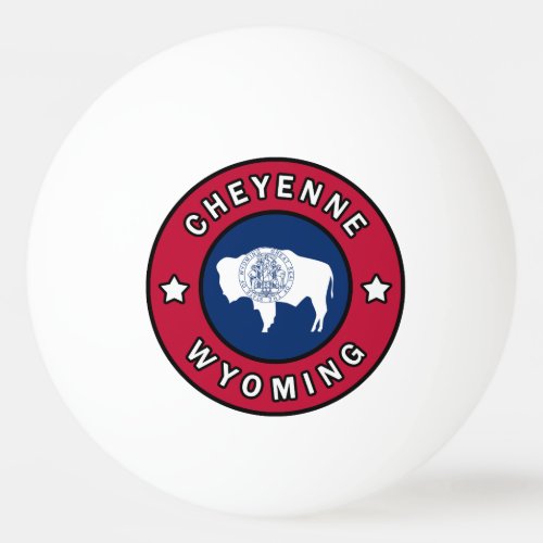 Cheyenne Wyoming Ping Pong Ball