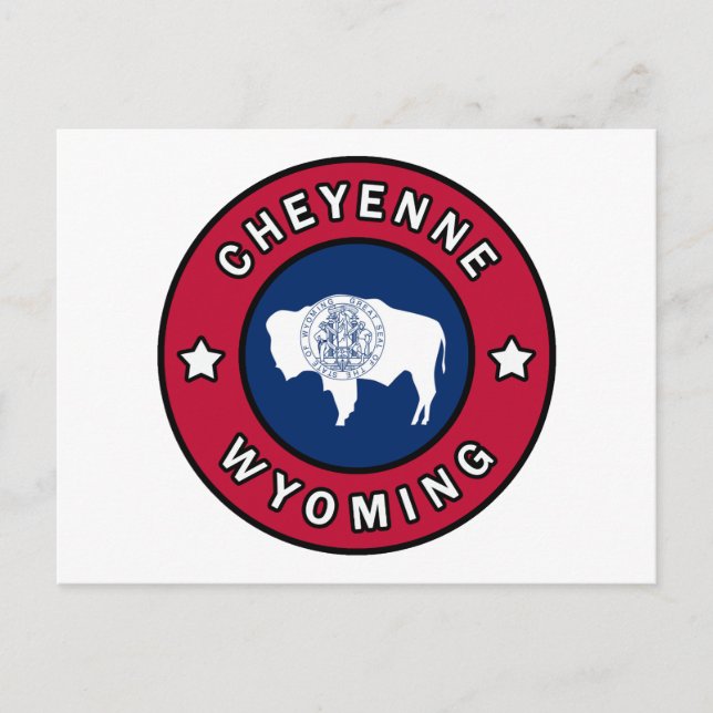 Cheyenne Wyoming Postcard (Front)