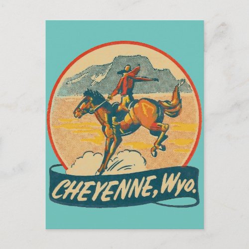 Cheyenne Wyoming  Postcard