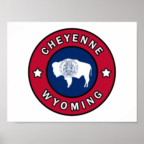Cheyenne Wyoming Poster