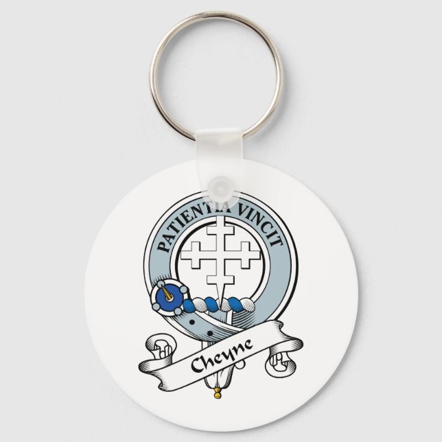 Cheyne Clan Badge Keychain (Front)