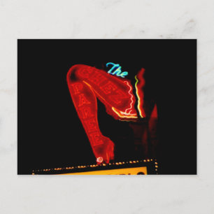 Chez Paree, Pre-Katrina New Orleans Neon Sign Postcard