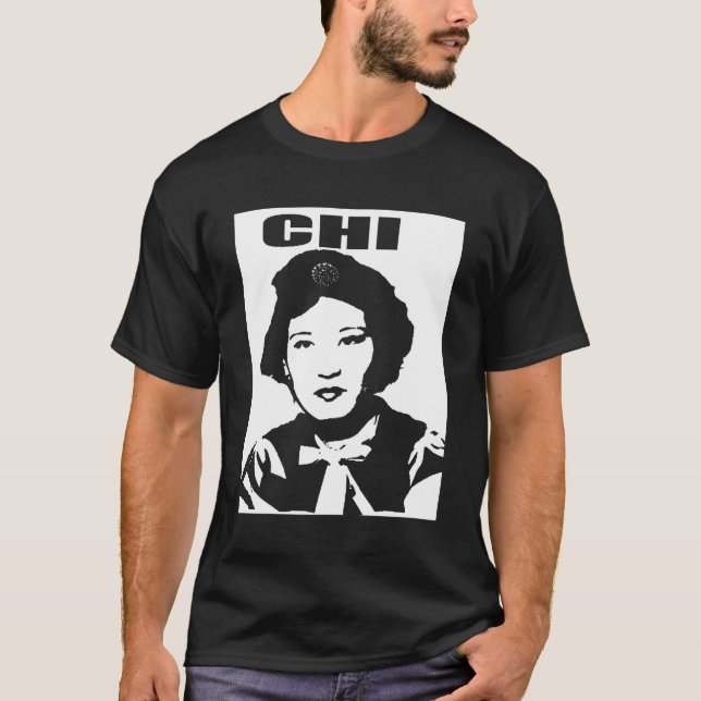 chi -- black T-Shirt (Front)