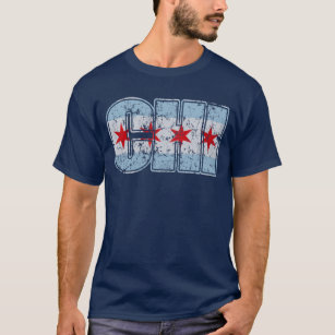  Fly the W Chicago City Flag - T-shirt T-Shirt : Clothing,  Shoes & Jewelry
