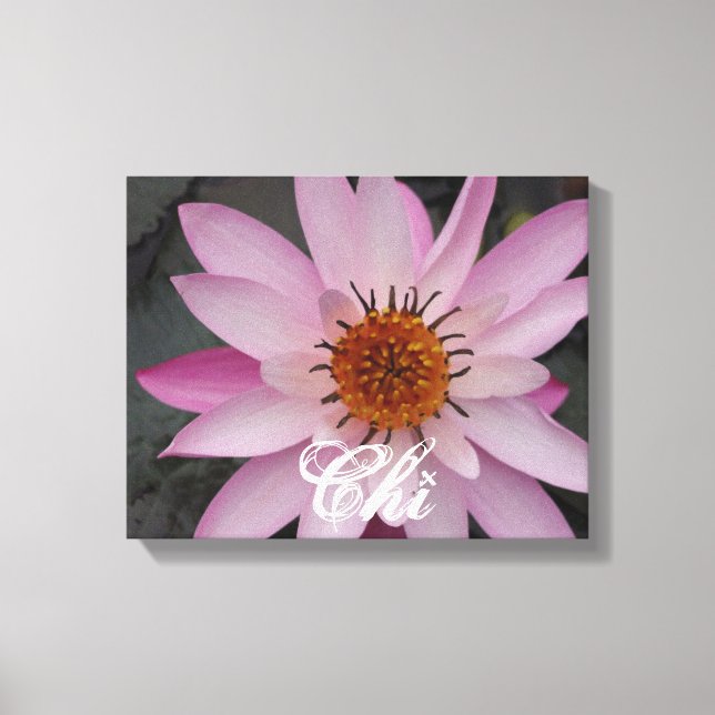 Chi Energy Wrapped Canvas Print (Front)