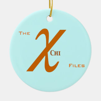 Chi FIles Ornament (Aquamarine)