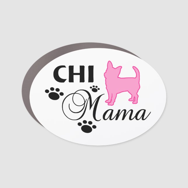 Chi Mama Car Magnet (Front)