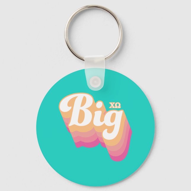 Chi Omega | Big Keychain (Front)