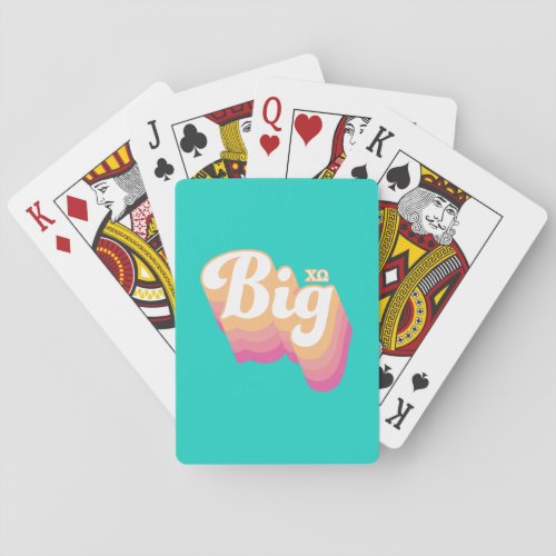 Chi Omega  Big Poker Cards
