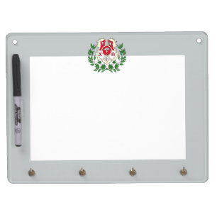Chi Omega Crest Dry Erase Board With Keychain Holder