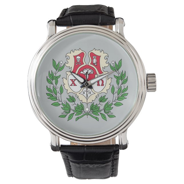 Chi Omega Crest Watch (Front)