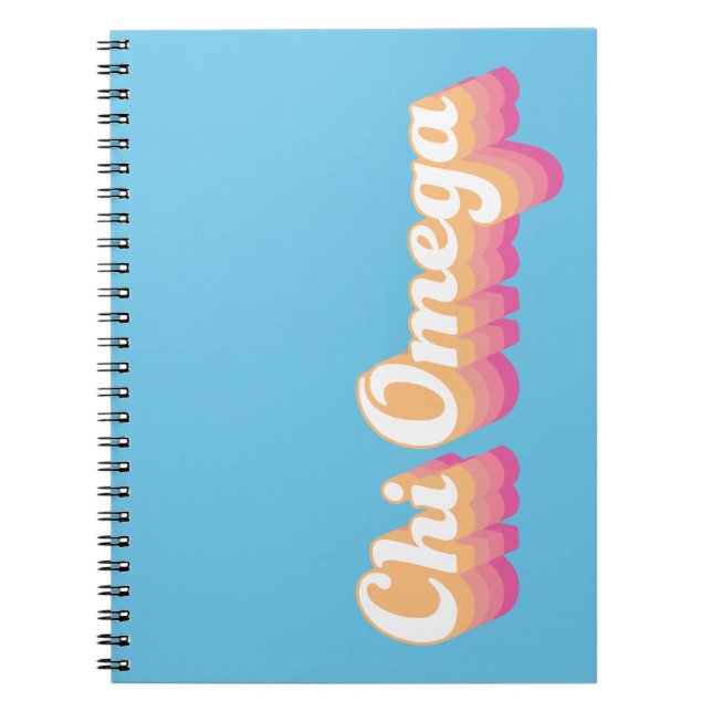 Chi Omega | Groovy Script Notebook (Front)