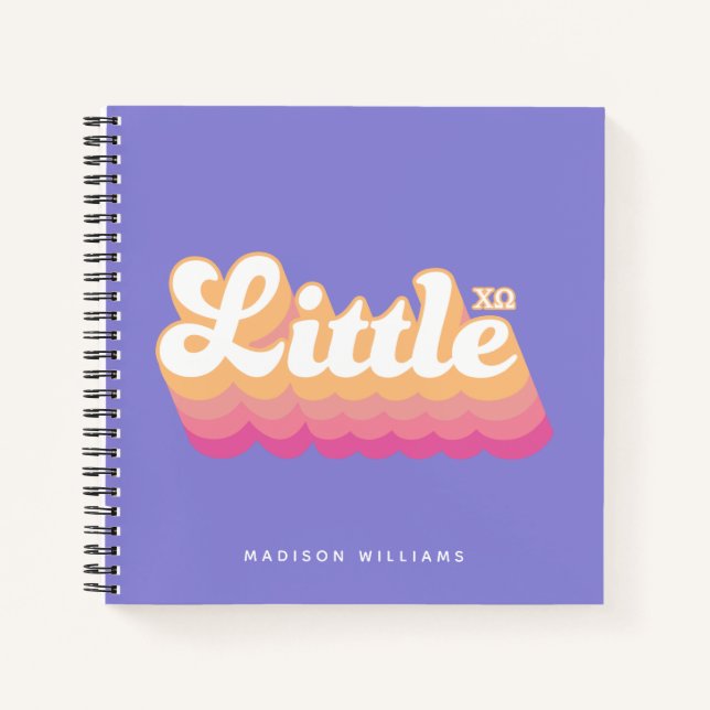 Chi Omega | Little Notebook (Front)