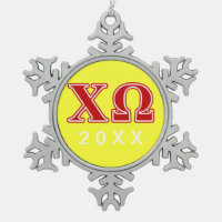 Chi Omega Red Letters