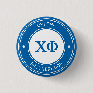 Chi Phi   Badge Pinback Button