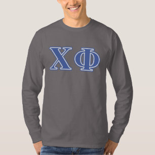 Chi Phi Blue Letters T-Shirt