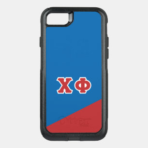 Chi Phi Greek Letters OtterBox Commuter iPhone SE/8/7 Case