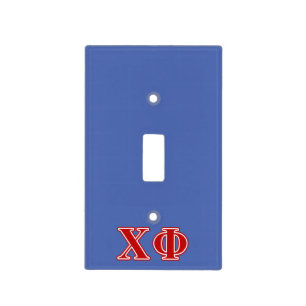 Chi Phi Red Letters Light Switch Cover