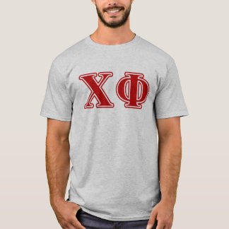 Chi Phi Red Letters T-Shirt