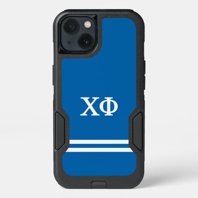 Chi Phi | Sport Stripe Otterbox iPhone Case (Back)