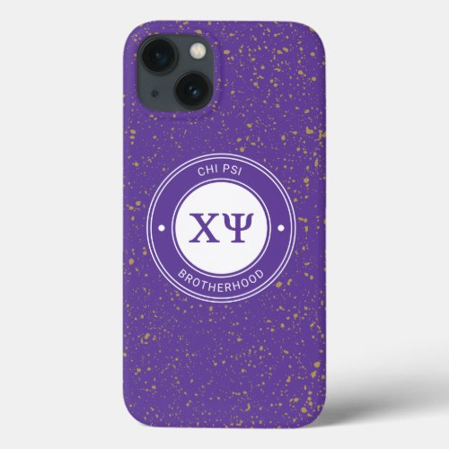 Chi Psi  Badge iPhone 13 Case